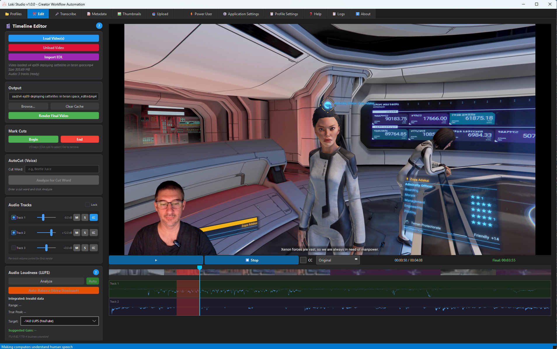 Mimir Timeline Editor